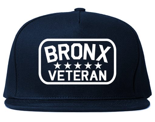 Bronx Veteran Mens Snapback Hat - Image 2