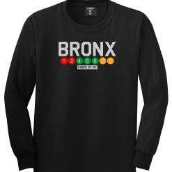 Bronx Transit Logos Long Sleeve T-Shirt