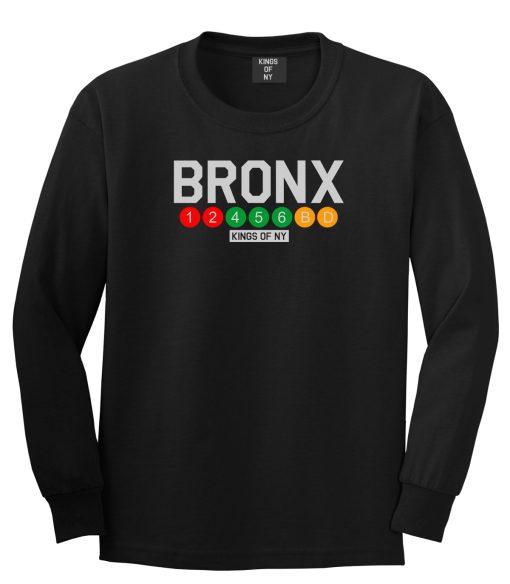 Bronx Transit Logos Long Sleeve T-Shirt
