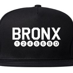 Bronx Transit Logos Snapback Hat