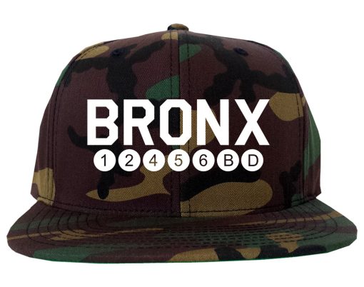 Bronx Transit Logos Snapback Hat - Image 5