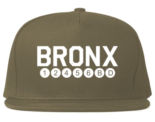 Bronx Transit Logos Snapback Hat - Image 3