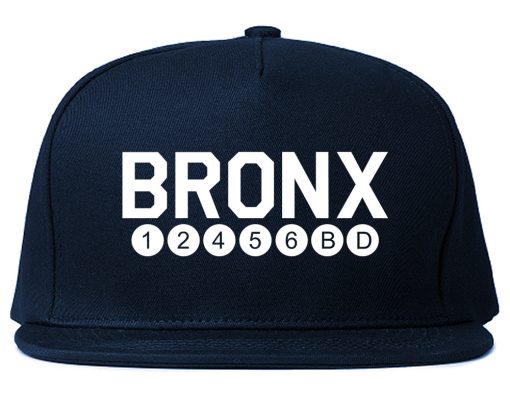 Bronx Transit Logos Snapback Hat - Image 4