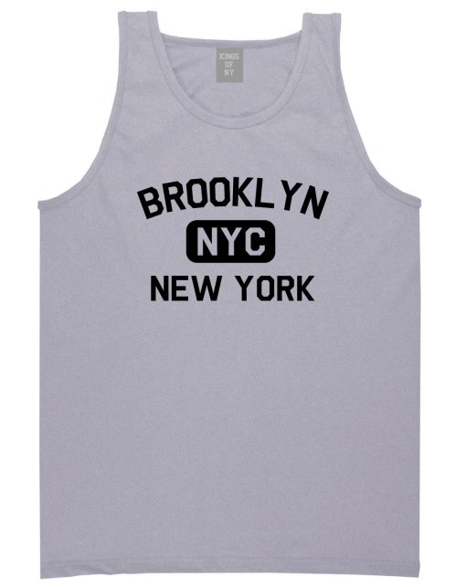 Brooklyn Gym NYC New York Mens Tank Top T-Shirt - Image 3