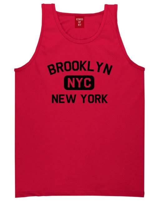Brooklyn Gym NYC New York Mens Tank Top T-Shirt - Image 4