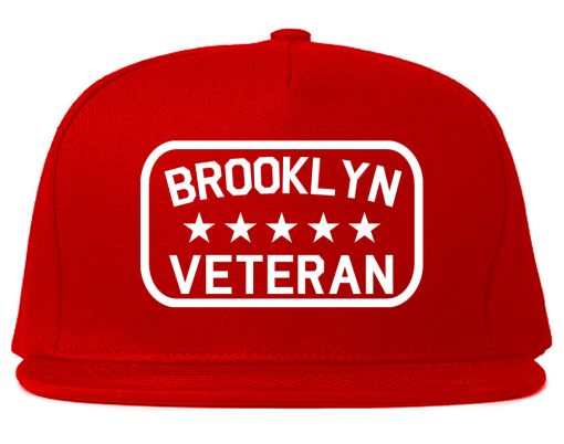 Brooklyn Veteran Mens Snapback Hat - Image 4