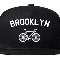 Brooklyn Vintage Bike Cycling Mens Snapback Hat