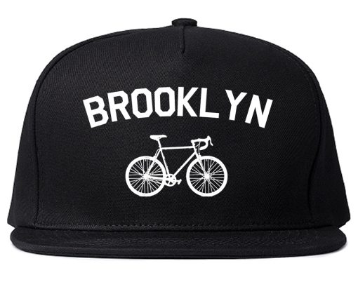 Brooklyn Vintage Bike Cycling Mens Snapback Hat