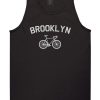 Brooklyn Vintage Bike Cycling Mens Tank Top T-Shirt