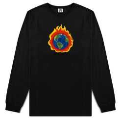 Burning Earth Mens Long Sleeve T-Shirt
