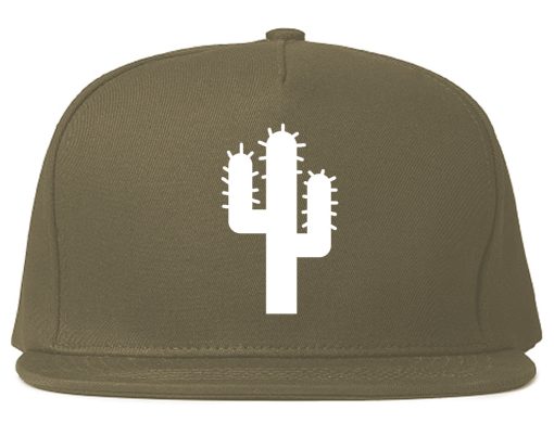 Cactus Logo Chest Mens Snapback Hat - Image 3