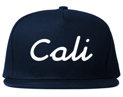Cali California Script Snapback Hat - Image 2