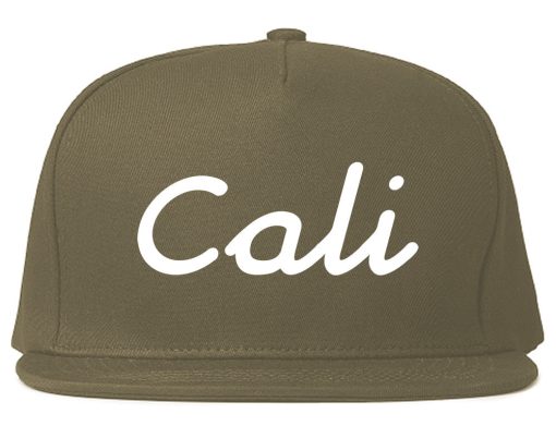 Cali California Script Snapback Hat - Image 3