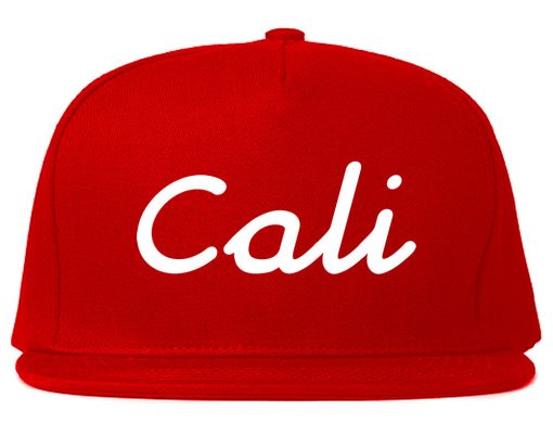 Cali California Script Snapback Hat - Image 4
