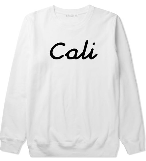 Cali California Script Crewneck Sweatshirt - Image 2