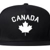 Canada Maple Leaf Red Mens Snapback Hat