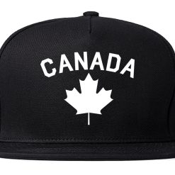 Canada Maple Leaf Red Mens Snapback Hat