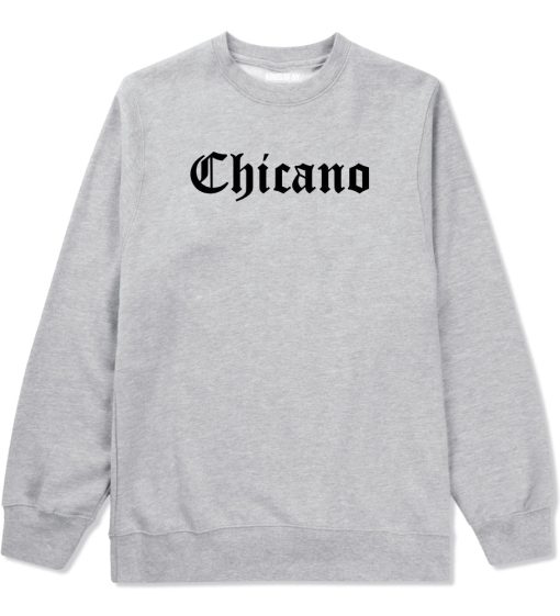 Chicano Mexican Mens Crewneck Sweatshirt - Image 3