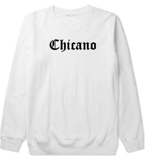 Chicano Mexican Mens Crewneck Sweatshirt - Image 2