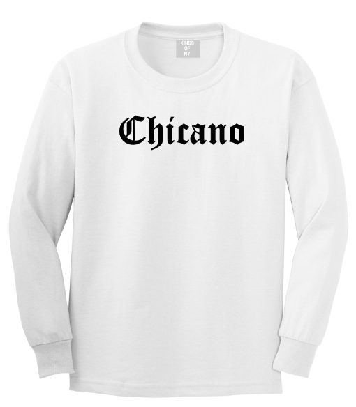 Chicano Mexican Mens Long Sleeve T-Shirt - Image 2
