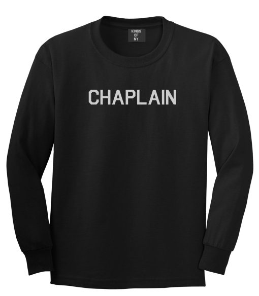 Christian Chaplain Mens Long Sleeve T-Shirt