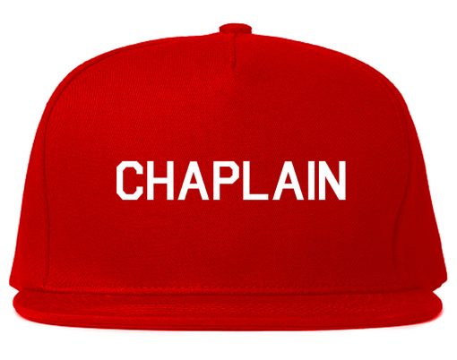Christian Chaplain Mens Snapback Hat - Image 4