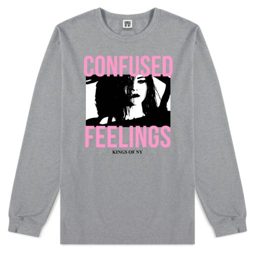 Confused Feelings Mens Long Sleeve T-Shirt - Image 3