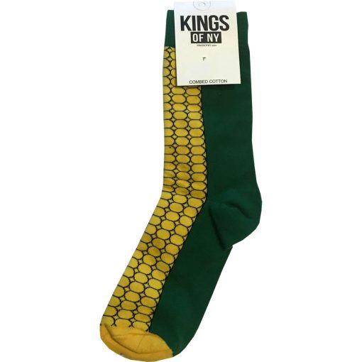 Corn On The Cob Food Foodie Funny Mens Cotton Socks