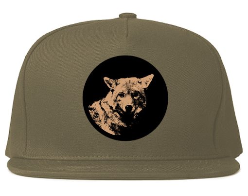 Coyote Chest Mens Snapback Hat - Image 3