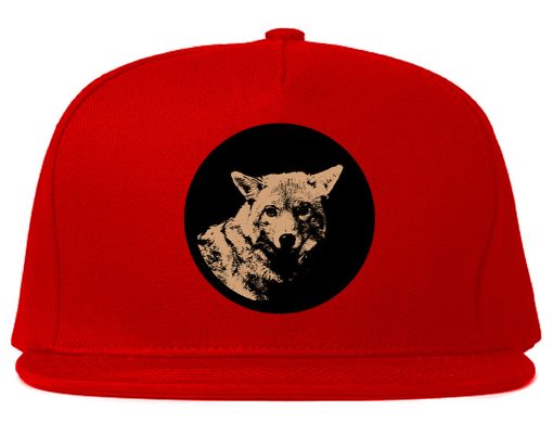 Coyote Chest Mens Snapback Hat - Image 4