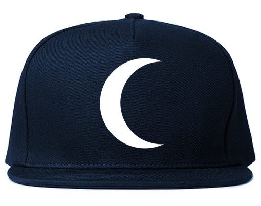 Crescent Moon Chest Mens Snapback Hat - Image 2