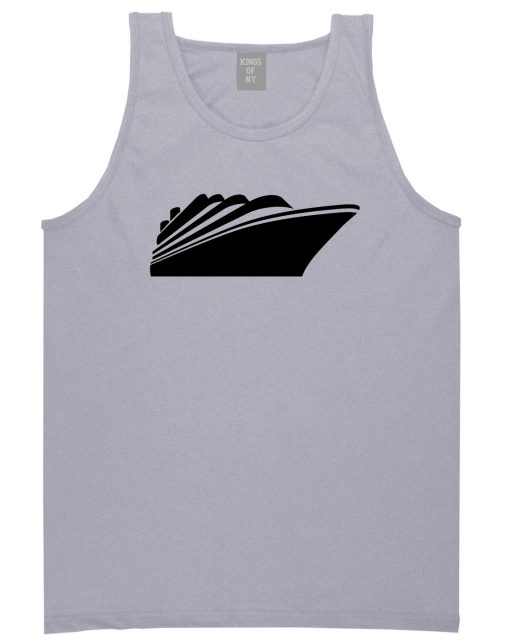 Cruise Ship Mens Tank Top Shirt - Image 3