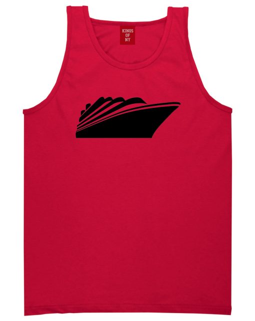Cruise Ship Mens Tank Top Shirt - Image 4
