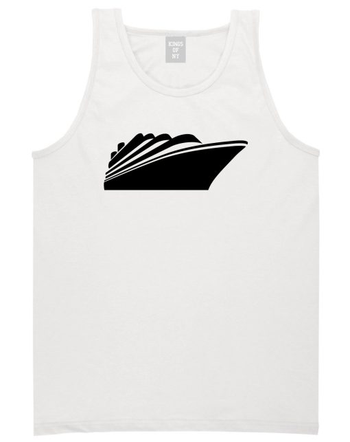 Cruise Ship Mens Tank Top Shirt - Image 2