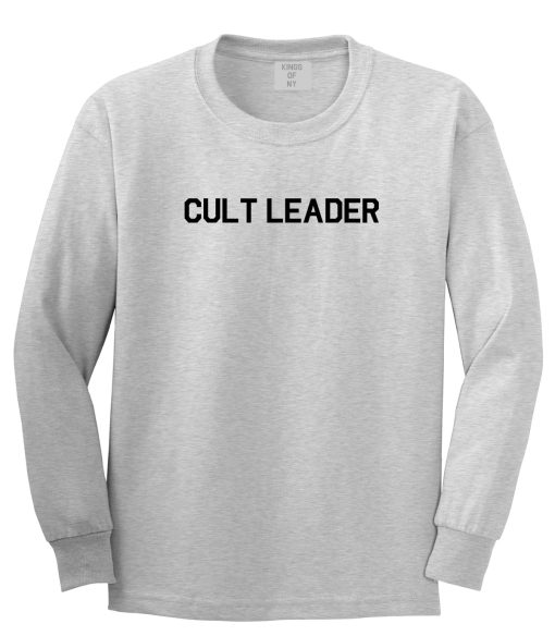 Cult Leader Costume Mens Long Sleeve T-Shirt - Image 3