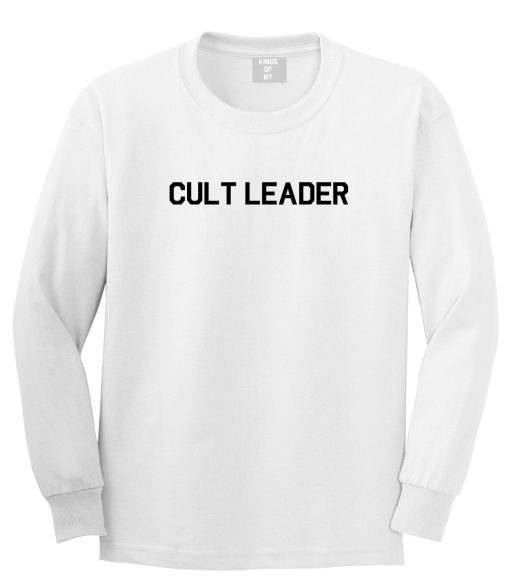 Cult Leader Costume Mens Long Sleeve T-Shirt - Image 2
