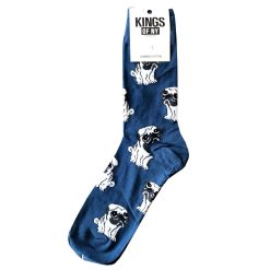Cute French Bulldog Puppy Dog Mens Cotton Socks
