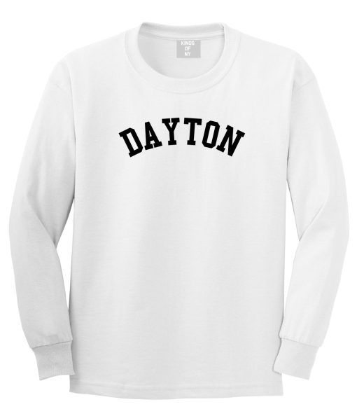Dayton Ohio Mens Long Sleeve T-Shirt - Image 2