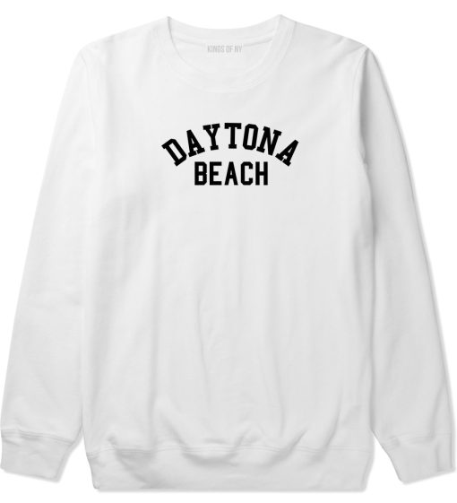 Daytona Beach Florida Mens Crewneck Sweatshirt - Image 2