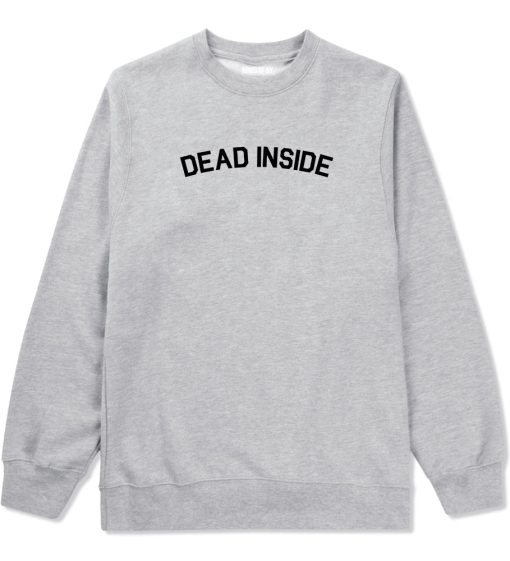 Dead Inside Arch Mens Crewneck Sweatshirt - Image 3