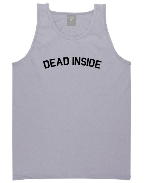 Dead Inside Arch Mens Tank Top Shirt - Image 3