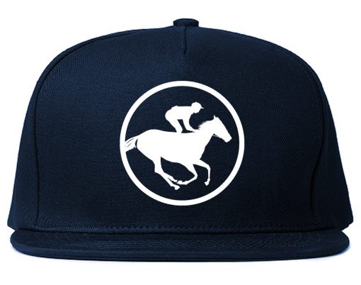 Derby Horse Racing Chest Mens Snapback Hat - Image 2