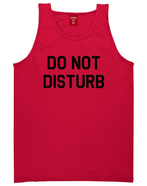 Do Not Disturb Mens Tank Top Shirt - Image 4