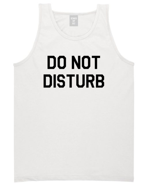 Do Not Disturb Mens Tank Top Shirt - Image 2
