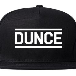 Dunce Funny Mens Snapback Hat