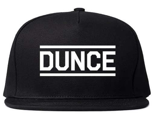 Dunce Funny Mens Snapback Hat