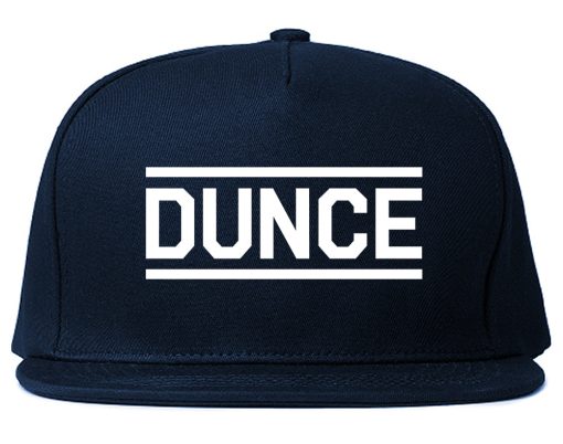 Dunce Funny Mens Snapback Hat - Image 2