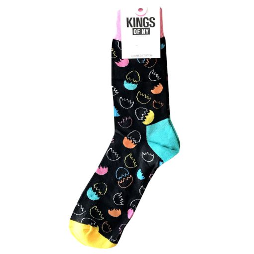 Easter Eggs Holiday Mens Cotton Socks