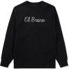 El Bronx Spanish Script Mens Crewneck Sweatshirt