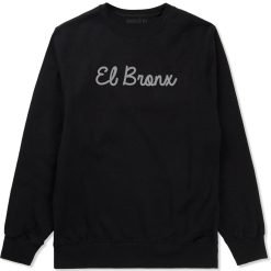 El Bronx Spanish Script Mens Crewneck Sweatshirt